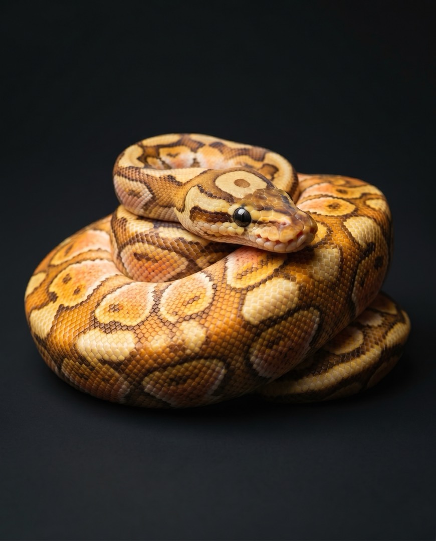 Fire ball python