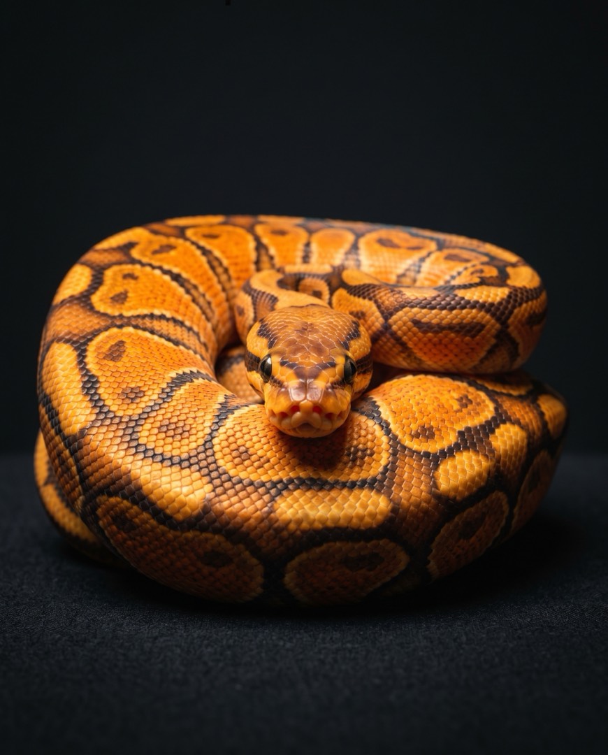 Orange Dream ball python