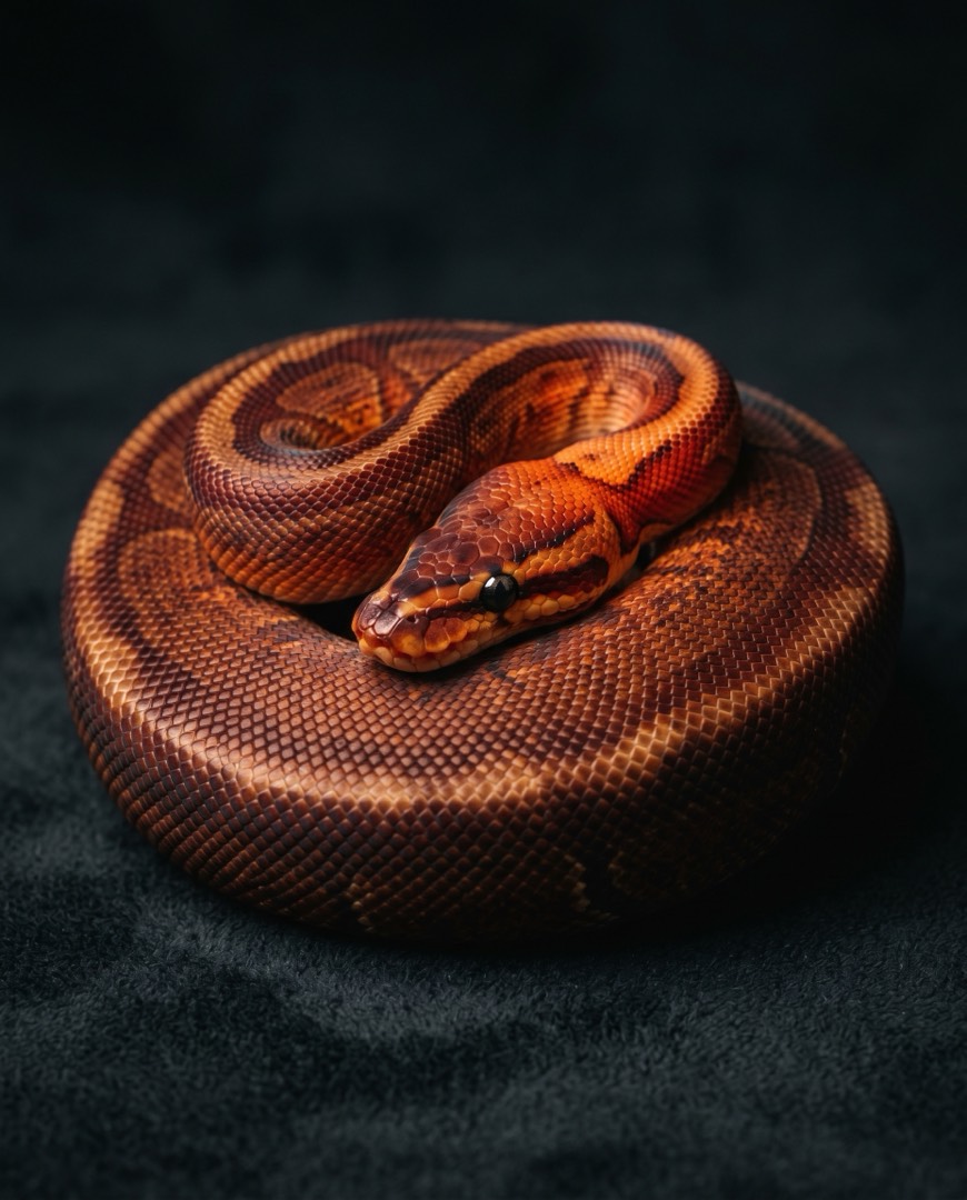 Sunset ball python